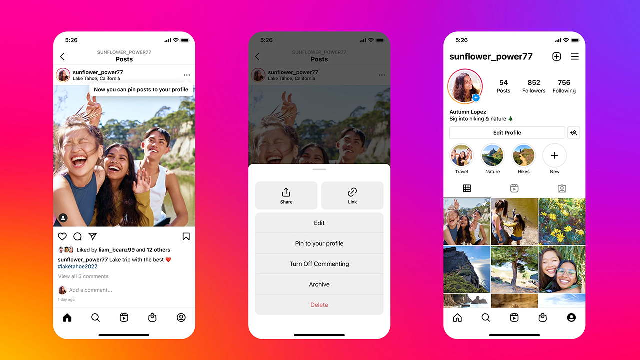 Razões para filtrar conteúdo no Instagram