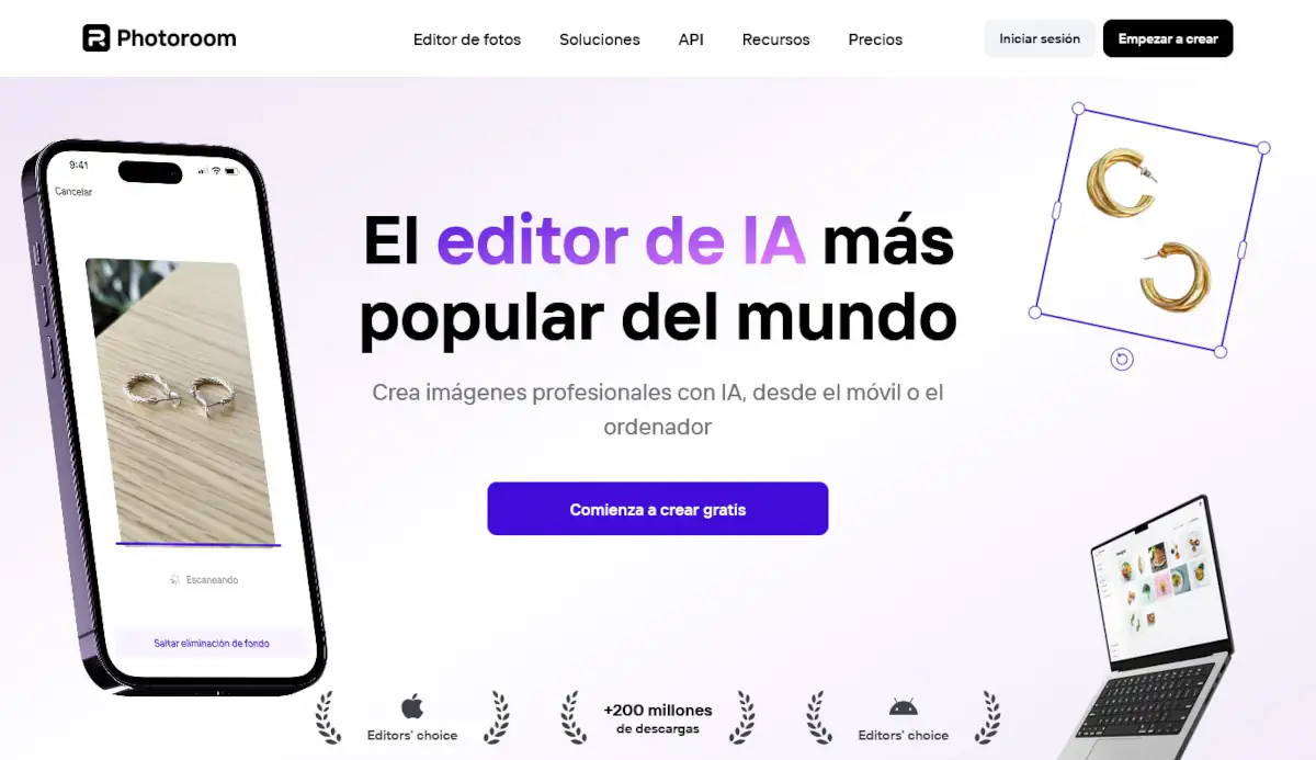 Photoroom - Melhores Inteligências Artificiais Grátis.