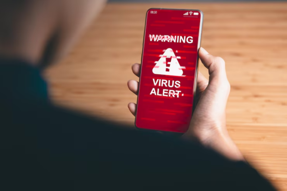 Alerta de vírus móvel
