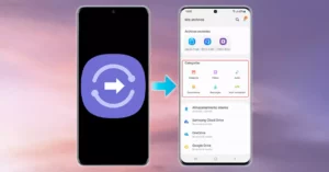 Compartilhar rápida Samsung