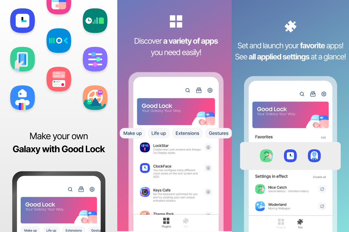 Bom bloquear o aplicativo para personalizar seu celular Samsung