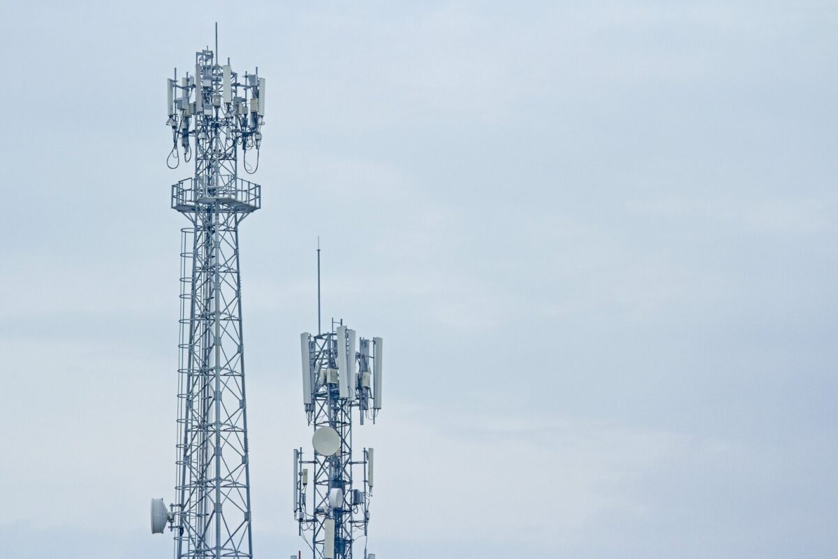 Antena de toques de células